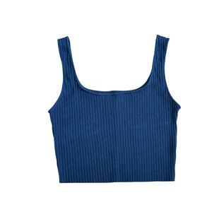 For Days Ribbed Crop Tank-top